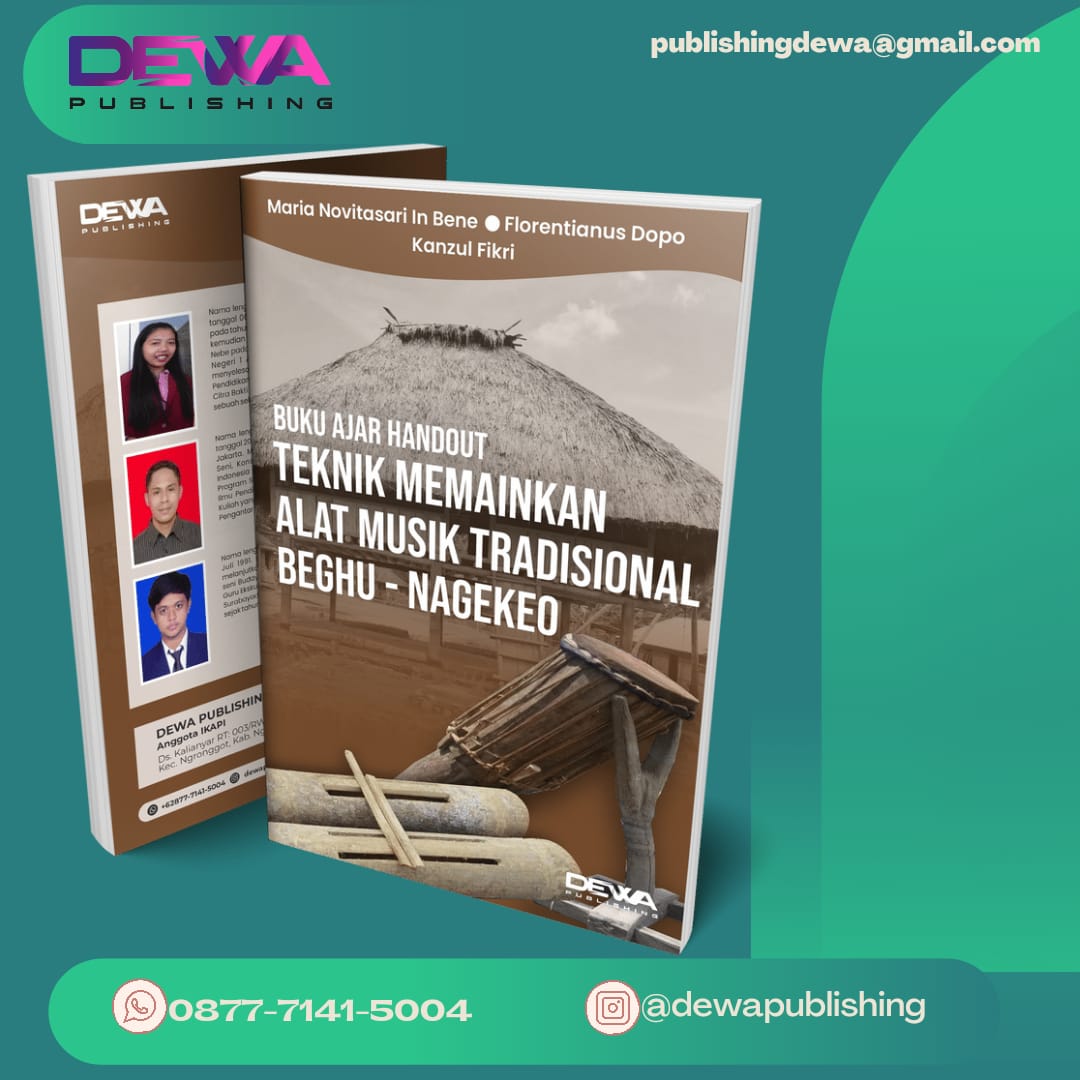 BAHAN AJAR HANDOUT TEKNIK MEMAINKAN ALAT MUSIK TRADISIONAL BEGHU - NAGEKEO